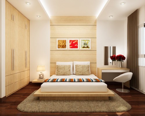 Bộ Nội Thất Phòng Ngủ Gỗ Công Nghiệp