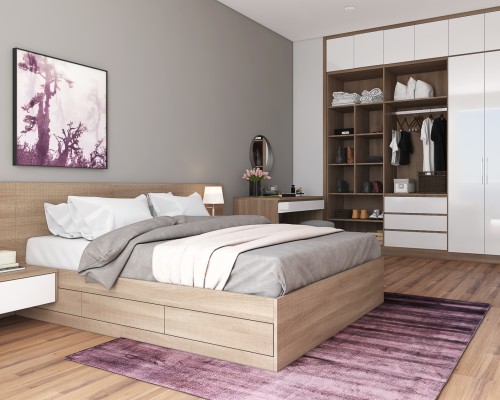 Bộ Nội Thất Phòng Ngủ Hiện Đại Tp.Hcm