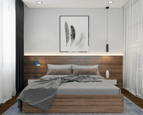 Giường Gỗ Công Nghiệp Đẹp Giá Rẻ