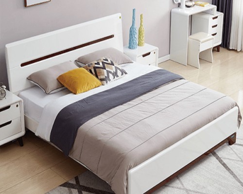 Giường Gỗ Hiện Đại Rẻ Công Nghiệp TPHCM