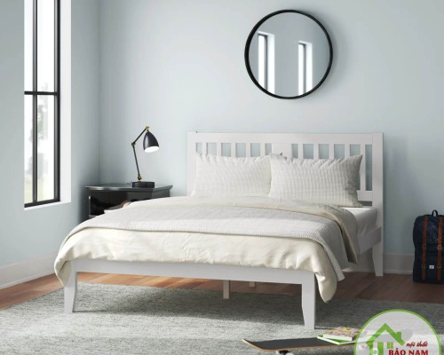 Giường Gỗ Tự Nhiên Đẹp Hiện Đại