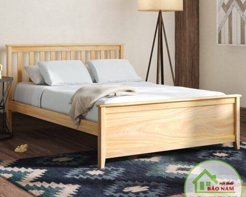 Giường Gỗ Tự Nhiên Hiện Đại Hcm