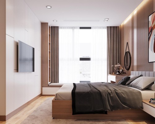 Giường Ngủ Gỗ An Cường Đẹp HCM