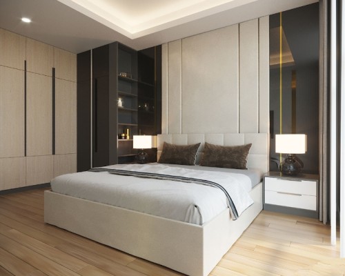 Giường Ngủ Gỗ Công Nghiệp Hiện Đại HCM