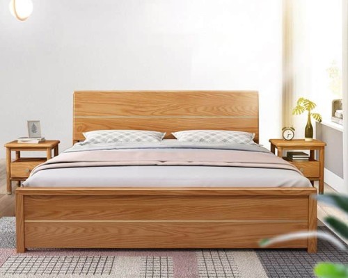 Giường Ngủ Gỗ Sồi Hiện Đại