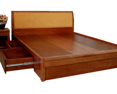 Giường Ngủ Gỗ Tự Nhiên