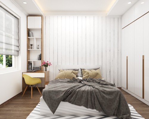 Nội Thất Phòng Ngủ Hiện Đại Đơn Giản