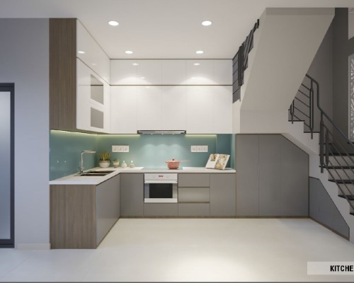 Thi Công Tủ Bếp Công Nghiệp Đẹp Hiện Đại