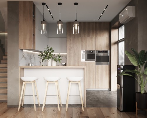 Thi Công Tủ Bếp Gỗ Công Nghiệp