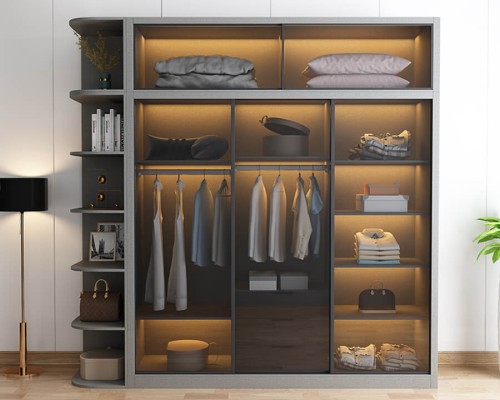 Tủ Áo Cánh Kính Lùa Giá Rẻ
