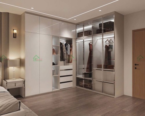 Tủ Áo Gỗ Công Nghiệp MDF