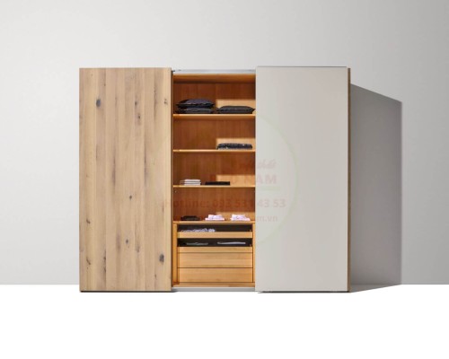 Tủ Áo Gỗ Cửa Lùa