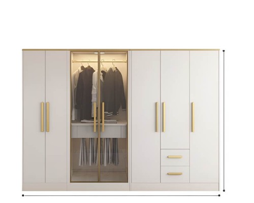 Tủ Áo Gỗ MDF An Cường