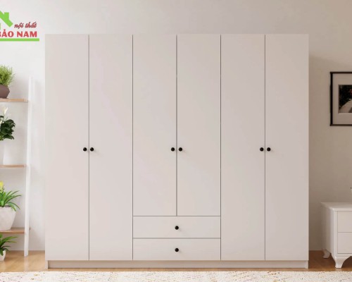 Tủ Áo MDF Melamine Hiện Đại