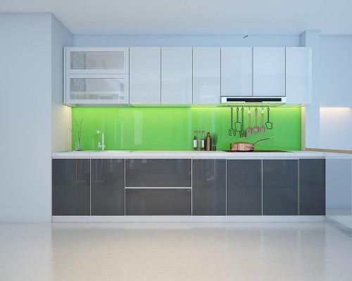 Tủ Bếp Acrylic Đẹp Hiện Đại Hcm