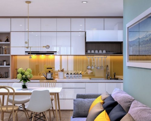 Tủ Bếp Acrylic Đẹp Thủ Đức