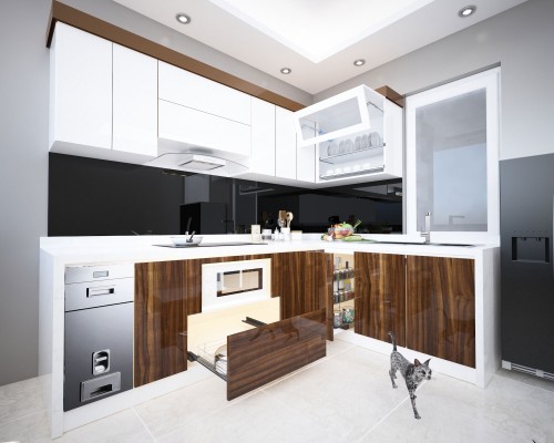 Tủ Bếp Acrylic Giá Rẻ