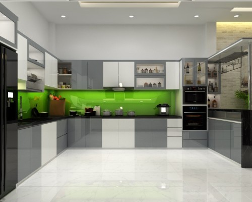 Tủ Bếp Acrylic Giá Rẻ Đẹp Tp.Hcm
