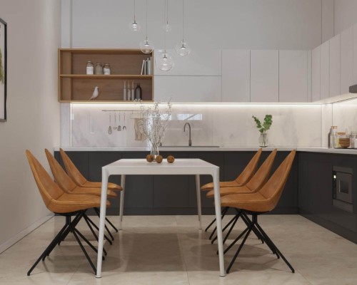 Tủ Bếp Chữ L Giá Rẻ