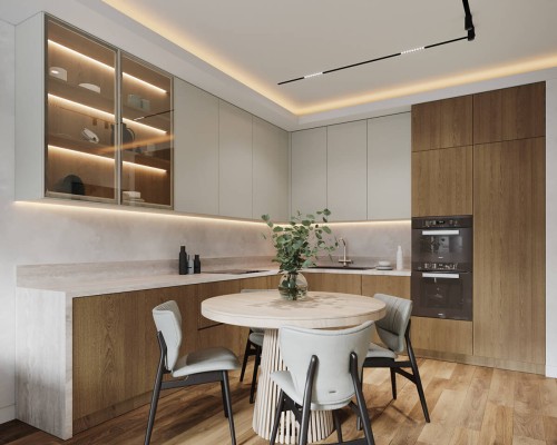 Tủ Bếp Chữ L Giá Rẻ Tp.Hcm