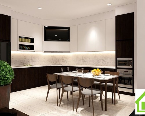 Tủ Bếp Công Nghiệp Đẹp Giá Rẻ Tp.Hcm