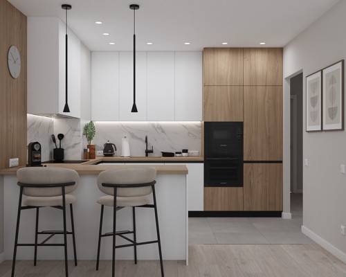 Tủ Bếp Công Nghiệp Đẹp Hiện Đại