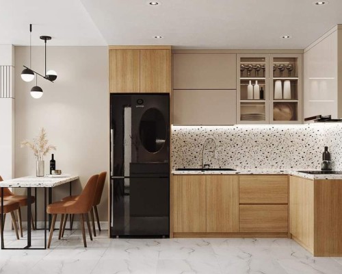 Tủ Bếp Công Nghiệp Hiện Đại Đẹp