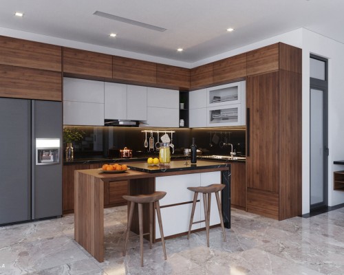 Tủ Bếp Công Nghiệp Rẻ Đẹp Tp.Hcm