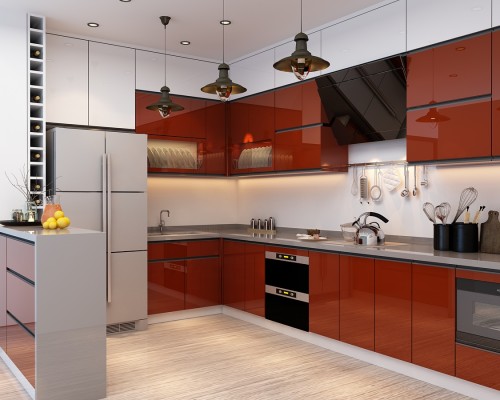 Tủ Bếp Đẹp Giá Rẻ Hiện Đại