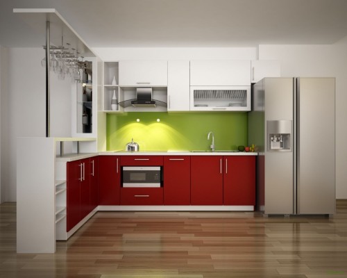 Tủ Bếp Chữ L Giá Rẻ Đẹp