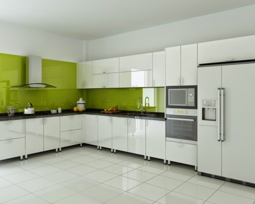 Tủ Bếp Gỗ Acrylic Đẹp Hiện Đại