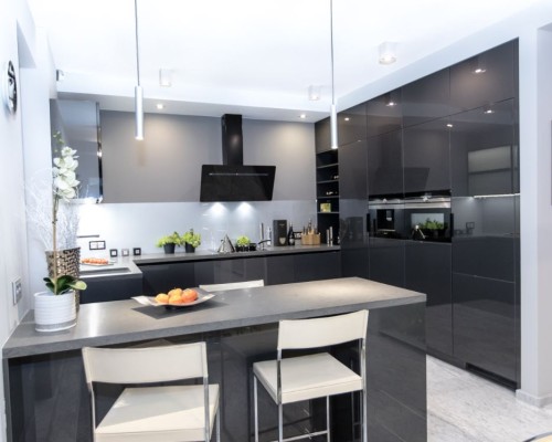Tủ Bếp Gỗ Acrylic Thủ Đức