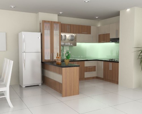 Tủ Bếp Gỗ Công Nghiệp