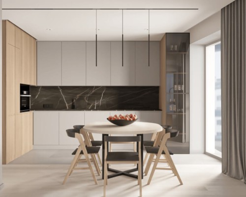 Tủ Bếp Gỗ Công Nghiệp Đẹp Giá Rẻ Hcm