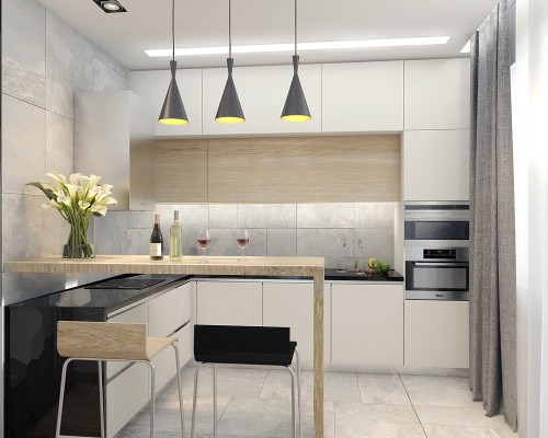 Tủ Bếp Gỗ Công Nghiệp Giá Rẻ