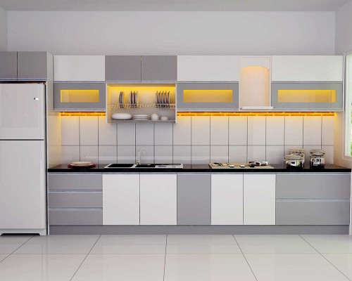 Tủ Bếp Gỗ Công Nghiệp Giá Rẻ Đẹp