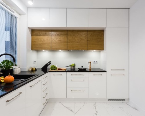Tủ Bếp Gỗ Công Nghiệp MDF An Cường