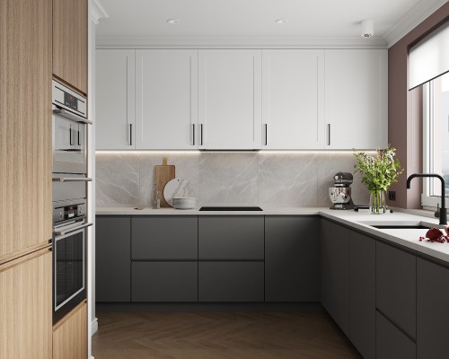 Tủ Bếp Gỗ Giá Rẻ Đẹp Hiện Đại