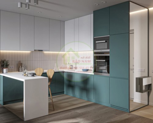 Tủ Bếp Gỗ Giá Rẻ Hiện Đại Đẹp