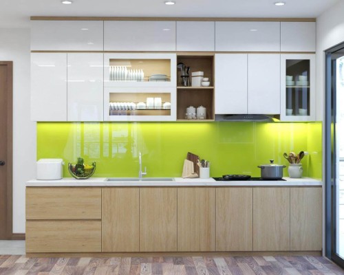 Tủ Bếp Gỗ Giá Rẻ Hiện Đại Đẹp Tại HCM