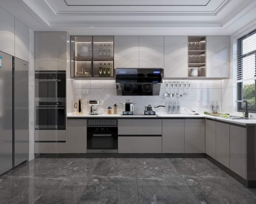 Tủ Bếp Gỗ Giá Rẻ Hiện Đại Tại Thủ Đức