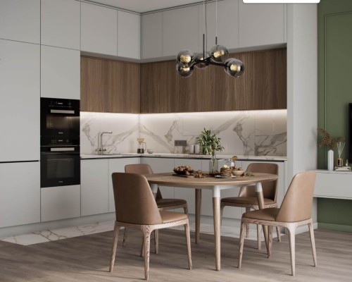 Tủ Bếp Gỗ Hiện Đại Rẻ Đẹp