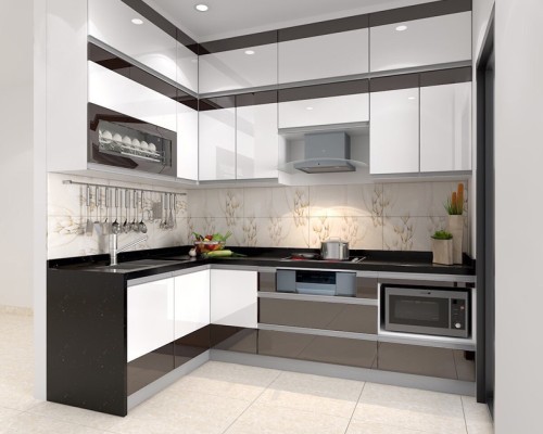 Tủ Bếp Hiện Đại Công Nghiệp Rẻ Đẹp HCM