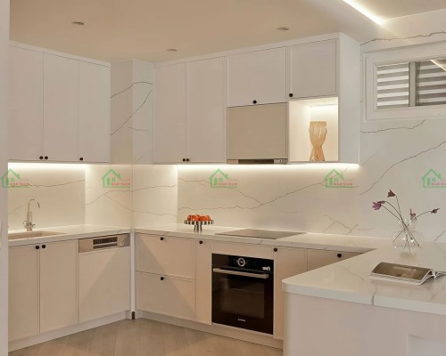 Tủ Bếp Laminate Đẹp Giá Rẻ Tp.Hcm