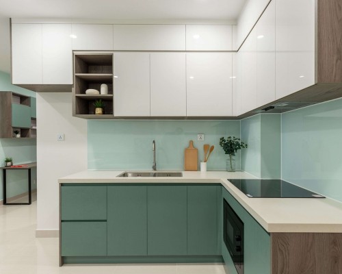 Tủ Bếp MDF An Cường
