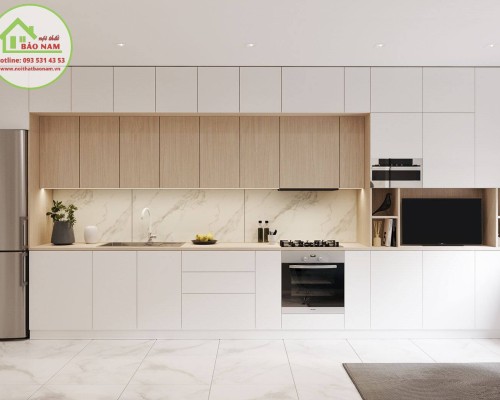 Tủ Bếp MDF An Cường Hcm