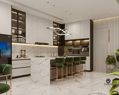 Tủ Bếp MDF Giá Rẻ Hcm
