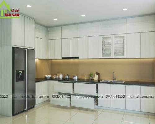 Tủ Bếp MDF Hiện Đại