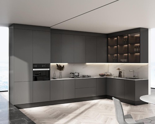 Tủ Bếp MDF Melamine An Cường Hcm