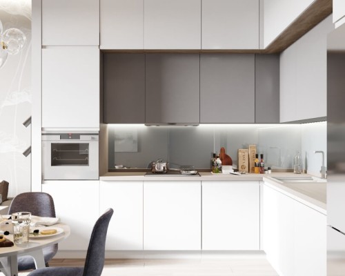 Tủ Bếp MDF Rẻ Đẹp